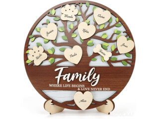 Family day gift - Thanksgivings Calendar Board with 20 Hook and Loop Stickers