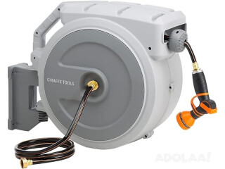 Retractable Garden Hose Reel 90FT Wall Mounted