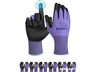 Work Gloves Women men Microfoam Nitrile Coated Gloves