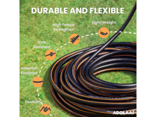 Water Hose Heavy Duty, Flexible, Lightweight Hybrid Hose