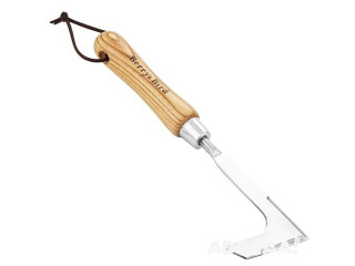 Stainless Steel Manual Weeder, L-Shaped Side-Walk Puller Spatula