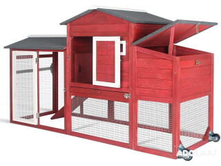 Wooden Tractor Poultry House for Outdoor