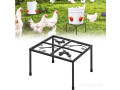 metal-stand-for-chicken-feeder-waterer-indoor-outdoor-small-0