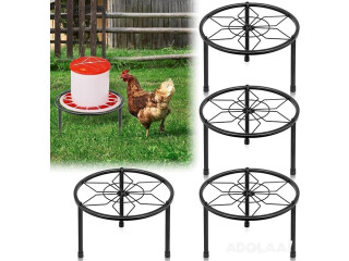 Chicken Feeder Stand with 3 Legs - 4 pcs