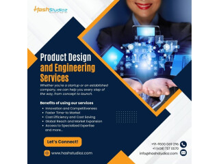 Bring Your Product Ideas to Life with Hashstudioz's Expert Design and Engineering Services!