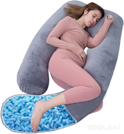 memory-foam-filling-u-shaped-body-pillow-big-0