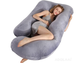 Full Body Maternity Pillow with Removable Washable Cover