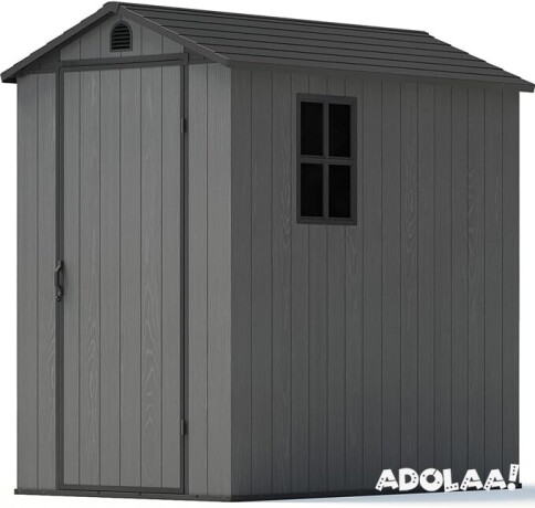 plastic-outdoor-storage-shed-with-floor-gray-big-0