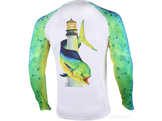 Fishing Shirt for Men Long Sleeve Sun Protection UV UPF 50+ T-Shirts