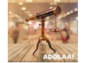 vintage-style-brass-telescope-on-unique-stand-explore-the-world-in-style-small-0