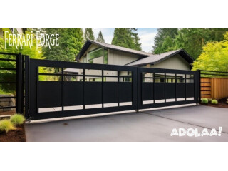 Metal Driveway Gate | Ferrari Forge