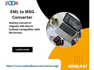 ZOOK EML to MSG Converter