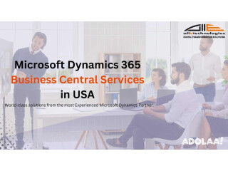 Trusted Microsoft Dynamics 365 Business Central Implementation Services in the USA