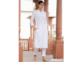 Elegant White Kurtis for Women: Timeless Fashion