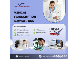 Medical Transcription Services USA | V Transcription