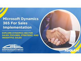 Transform Customer Engagement with Dynamics 365 Sales Implementation in the USA