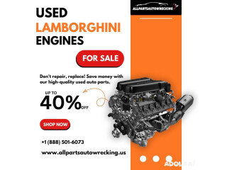 Used Lamborghini Engines for Sale | All Parts Auto Wrecking