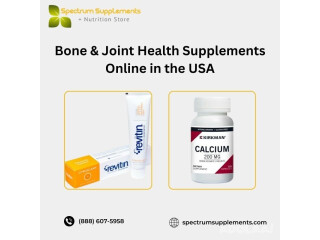 Bone & Joint Health Supplements Online in the USA - Spectrum Supplements