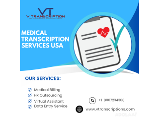 Medical Transcription Services USA | V Transcriptions