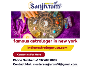 Meet the famous astrologer in new york: Master Sanjivram Ji