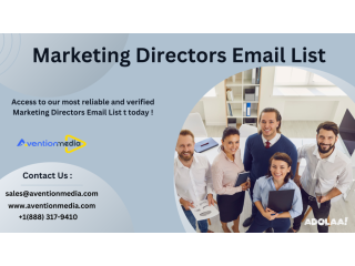 Get accurate Marketing Directors Email List across USA-UK