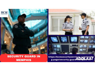 Let the best security guard in Memphis safeguard your property