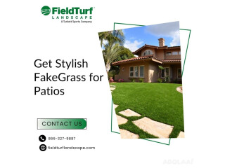 Get Stylish Fake Grass for Patios | FieldTurf USA Inc