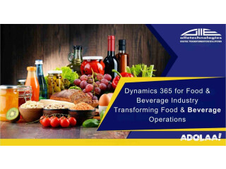 Boosting Efficiency in America's Food & Beverage Industry with Dynamics 365