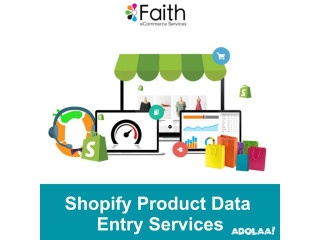 Shopify Product Data Entry Services for Accurate and Efficient Listings