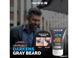 Beard color for men