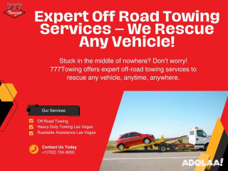 Expert Off Road Towing Services We Rescue Any Vehicle!