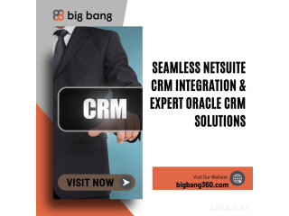 Seamless NetSuite CRM Integration & Expert Oracle CRM Solutions