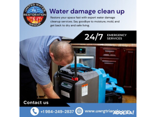 Water damage clean up Durham | UWRG of the Triangle