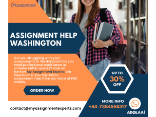 Assignment Help Services In Washington By Top-Quality Work