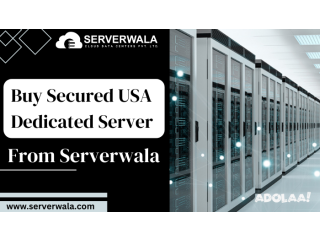 Buy Secured USA Dedicated Server From Serverwala