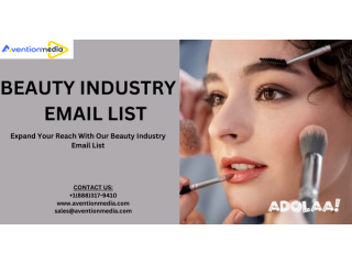 Verified Beauty Industry Email Providers In USA-UK