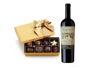 Caymus wine gift basket
