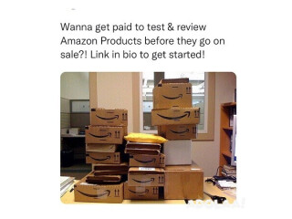 Wanna get paid to test & review Amazon Products before they go on sale? Link in bio get started!!
