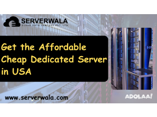 Get the Affordable Cheap Dedicated Server in USA