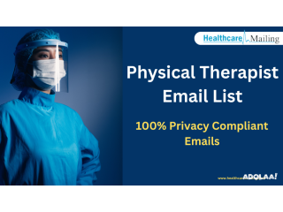 Buy a Physical Therapist Email List from Healthcare Mailing and discover new market avenues for business expansion and revenue generation.