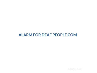 Alarm For Deaf People