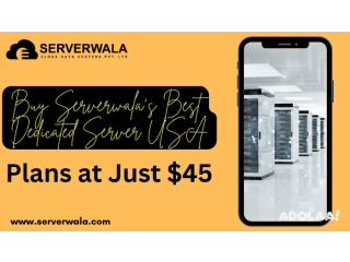 Buy Serverwalas Best Dedicated Server USA Plans at Just $45