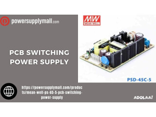 Avail the best PCB switching power supply from Mean Well at best price at Power Supply Mall