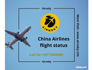 China Airlines flight status | +1-877-335-8488