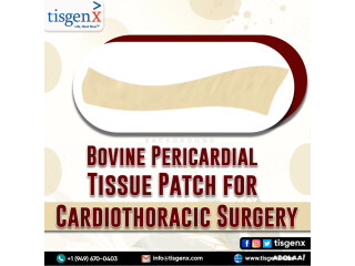 Bovine Pericardial Tissue Patch for Cardiothoracic Surgery